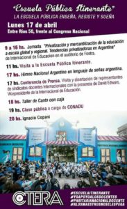 escuela itinerante